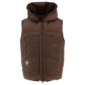 Undercover Men Vest Jacket With Cross Print